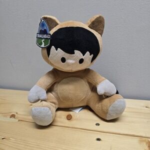 Salesforce Trailhead Astro‎ Raccoon Plush Unisex Small Tan Mascot Collectible